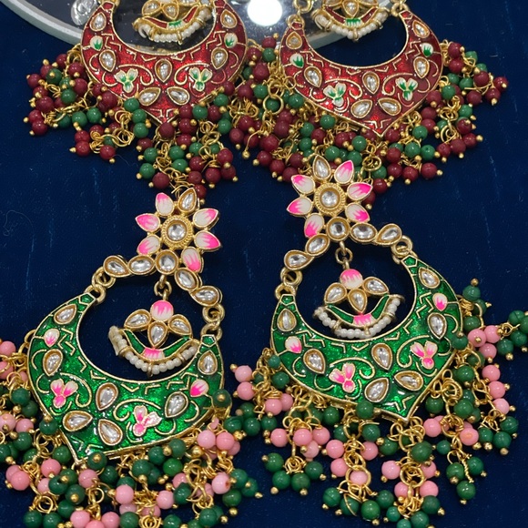 2 sets of gorgeous earrings
